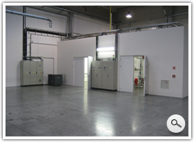 Built in manufacturing premises for automotive industry