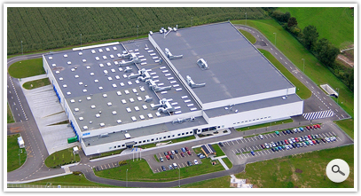 Built in manufacturing premises for automotive industry