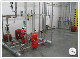 Built in manufacturing premises for automotive industry