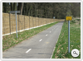 Construction of the Cycle paths
