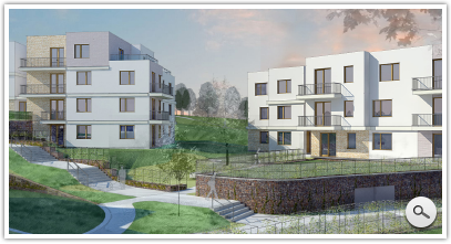 Výstavba nových obytných domů a související infrastruktury